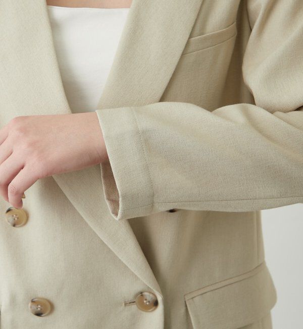  「麻調合繊ジャケット」|ベスト・ジレ|