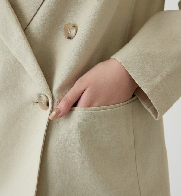  「麻調合繊ジャケット」|ベスト・ジレ|