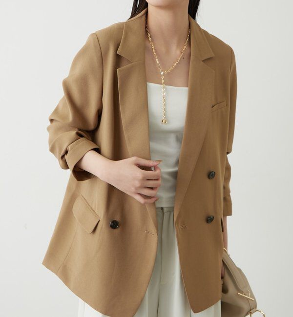  「麻調合繊ジャケット」|ベスト・ジレ|