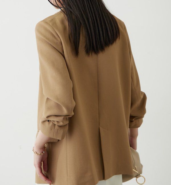  「麻調合繊ジャケット」|ベスト・ジレ|