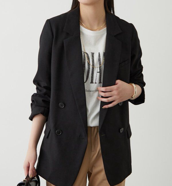  「麻調合繊ジャケット」|ベスト・ジレ|