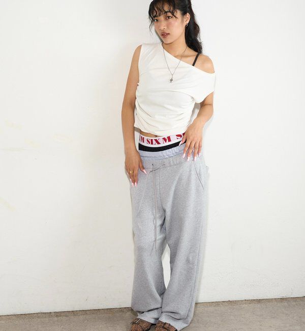  「【新色追加】Six M/シックスエム トリプルレイヤードパンツ」|チノ|