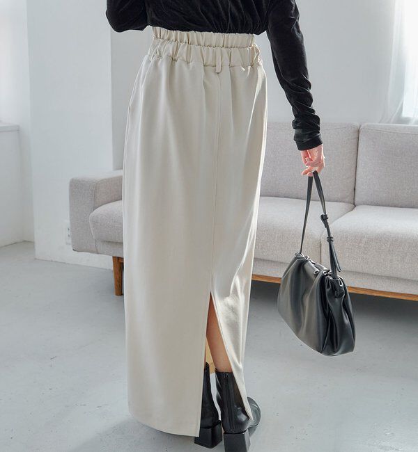  「【低身長サイズあり】Wウエストスカート」|スカート|