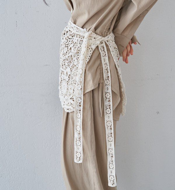  「【26SS予約】レースショール」|バンダナ・スカーフ|