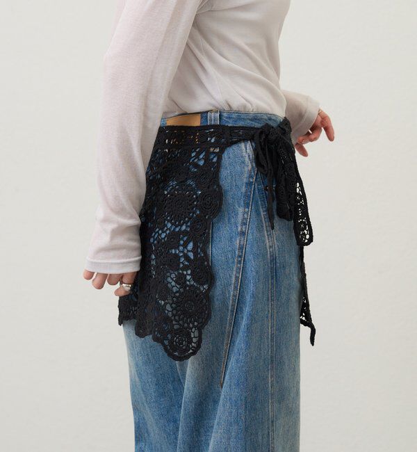  「【26SS予約】レースショール」|バンダナ・スカーフ|