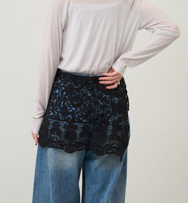  「【26SS予約】レースショール」|バンダナ・スカーフ|