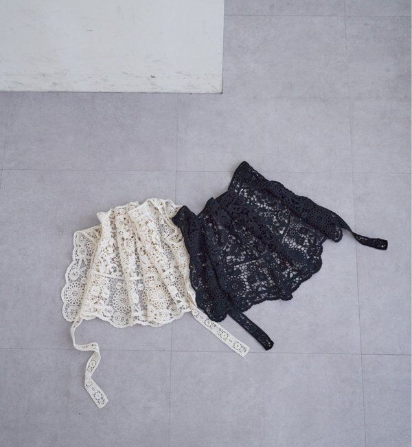  「【26SS予約】レースショール」|バンダナ・スカーフ|