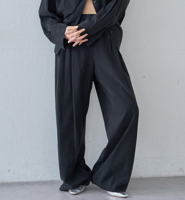  「【26SS予約】3タックイージーパンツ」|チノ|