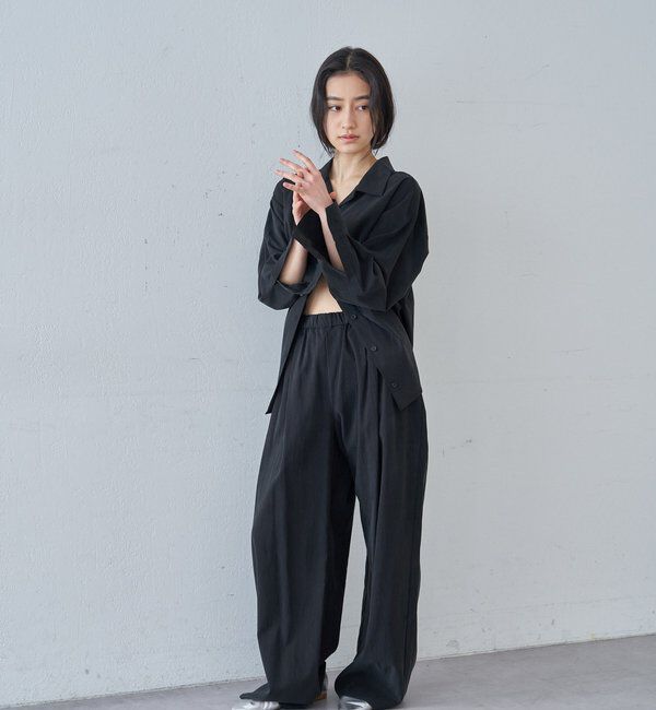  「【26SS予約】3タックイージーパンツ」|チノ|