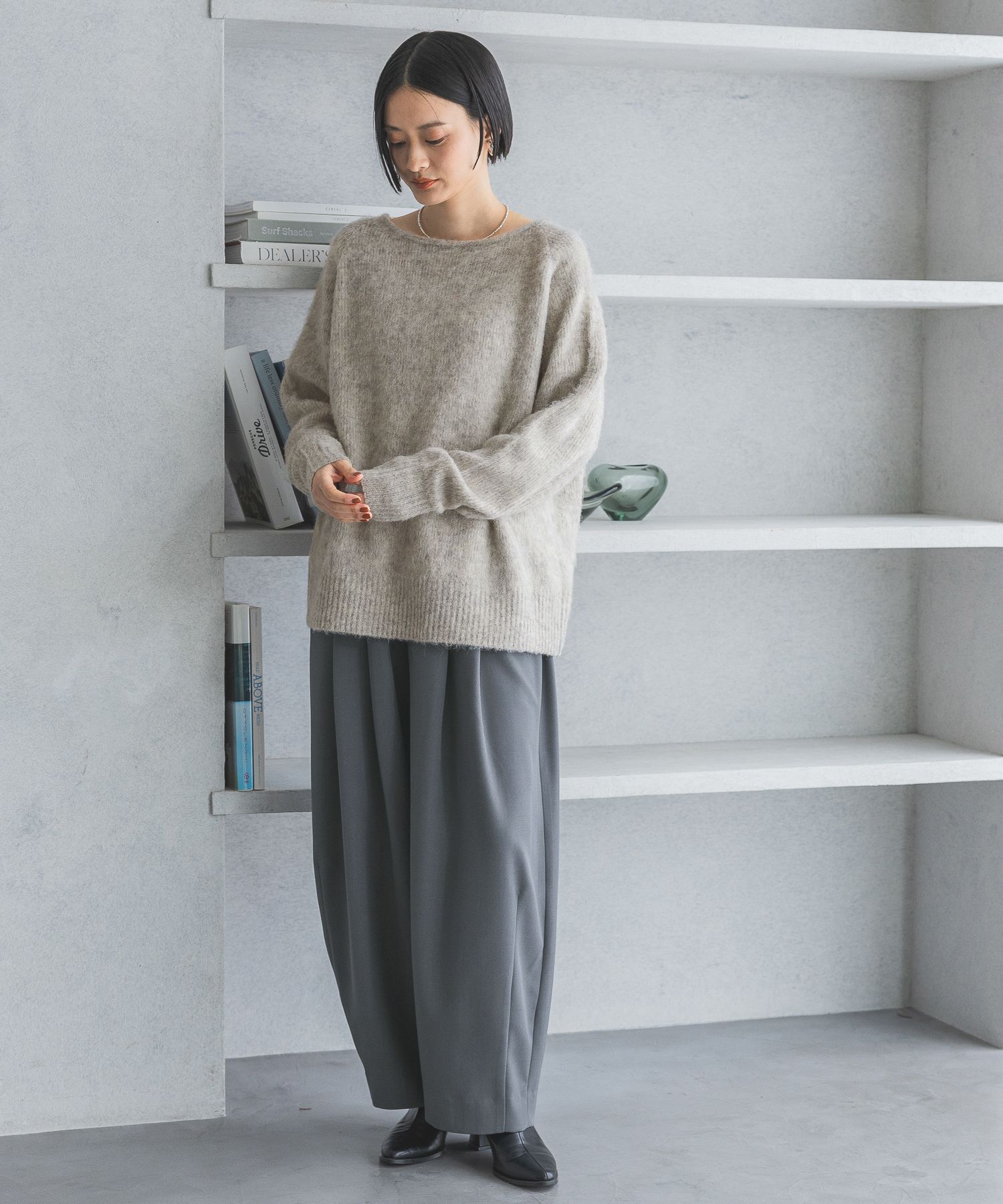 A part by 「スラックスコクーンボリュームパンツ」|スラックス|