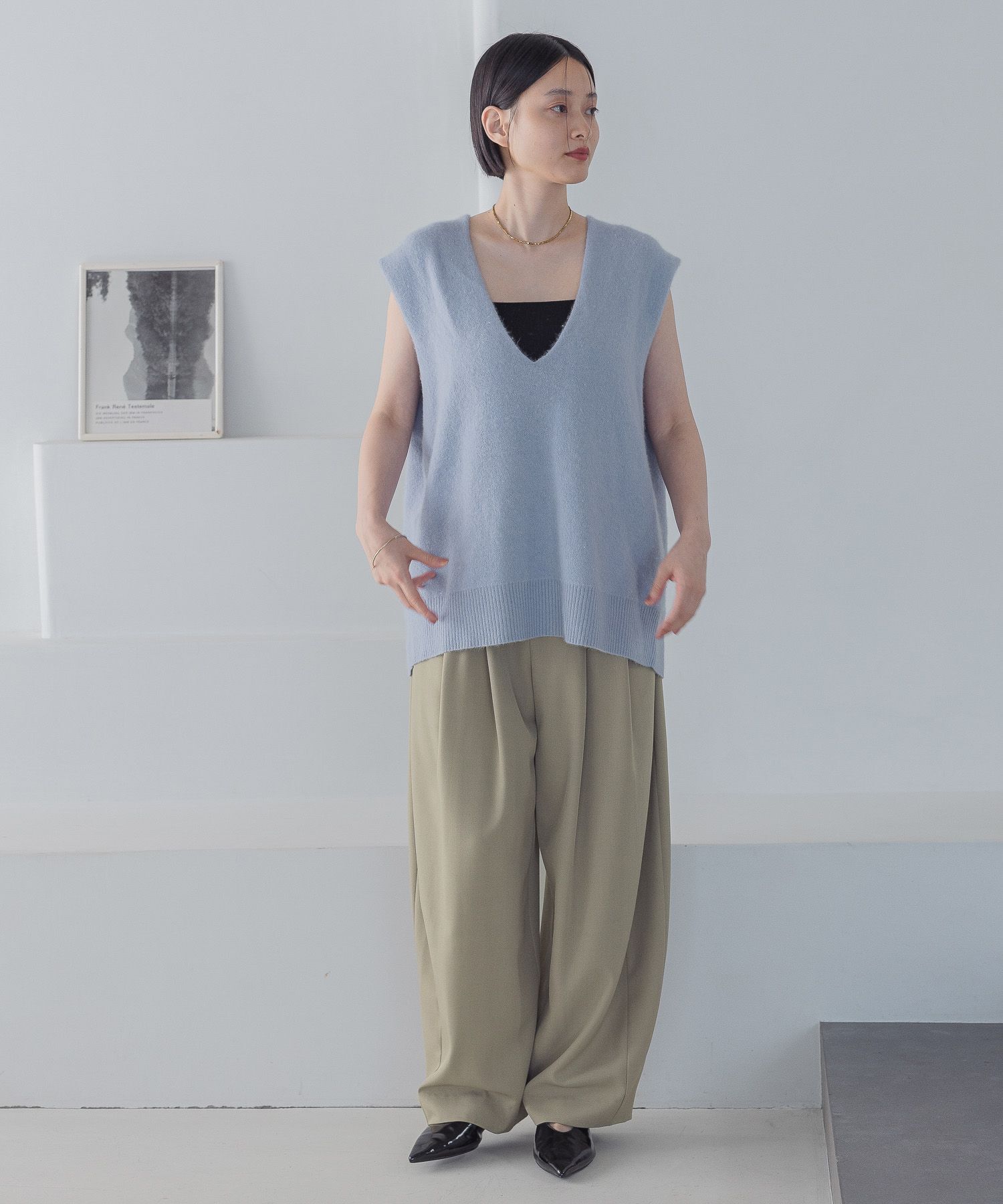 A part by 「スラックスコクーンボリュームパンツ」|スラックス|