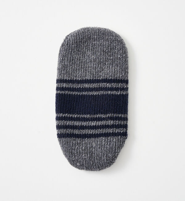 collex「【ecuvo,】別注　ボーダースリッポン　メンズ」|ソックス|