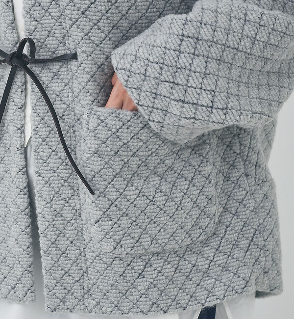 collex「キルティングニットジャケット」|その他|