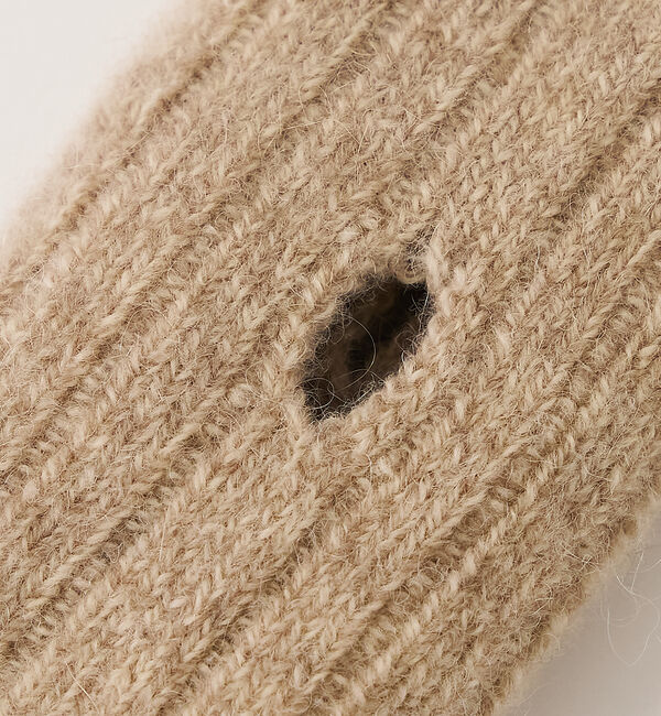 collex「メリノウール アルパカ 2WAY フィンガーレスグローブ 手袋」|手袋|