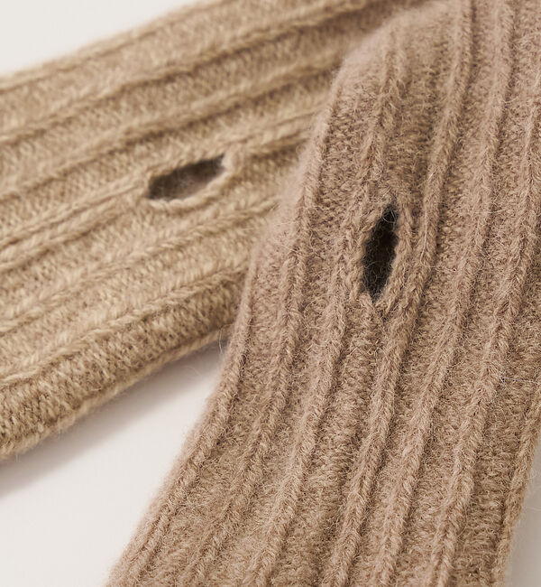 collex「メリノウール アルパカ 2WAY フィンガーレスグローブ 手袋」|手袋|