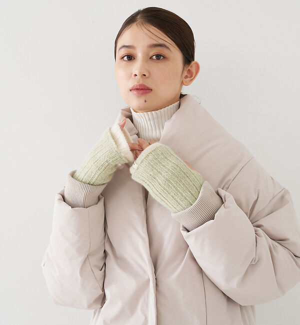 collex「メリノウール アルパカ 2WAY フィンガーレスグローブ 手袋」|手袋|