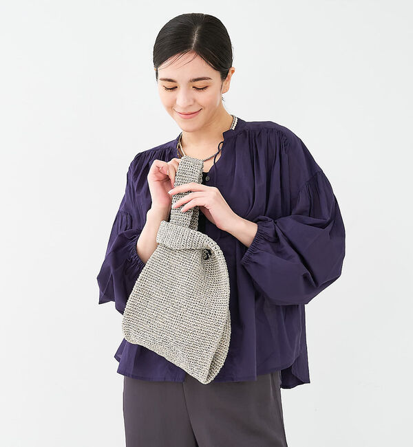 collex「【ANANS】 マクラメ ミニバッグ」|ハンドバッグ|