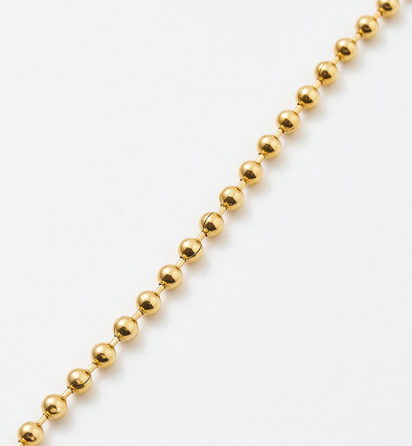 collex「【dignif】【金属アレルギー対応】 ボールチェーンネックレス3mm」|ネックレス|