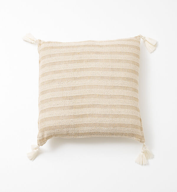 collex「コットンジュートクッション 中材付き 45&times;45㎝」|その他|