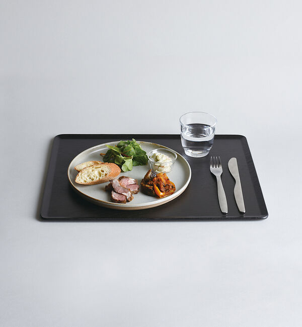 collex「【KINTO/キントー】プレイスマット 430x330mm」|食器・キッチングッズ|ブラック