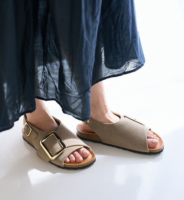 collex「【WEB限定】【PLAKTON/プラクトン】バックルサンダル」|サンダル|