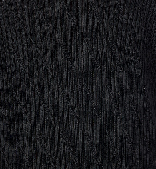 ABAHOUSE「【ウォッシャブル】リブニット プルオーバー」|ニット・セーター|