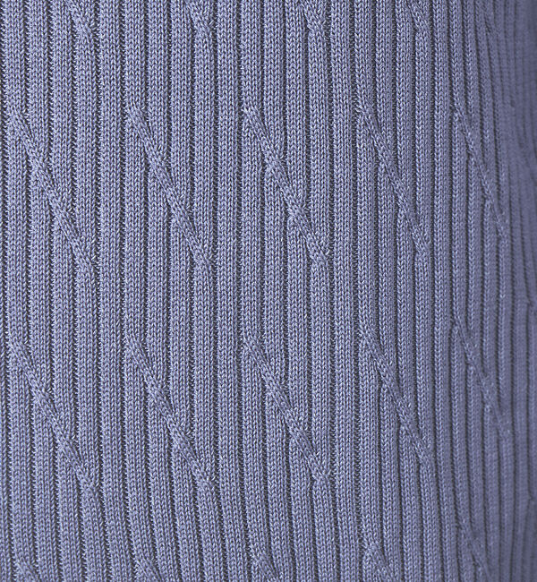 ABAHOUSE「【ウォッシャブル】リブニット プルオーバー」|ニット・セーター|