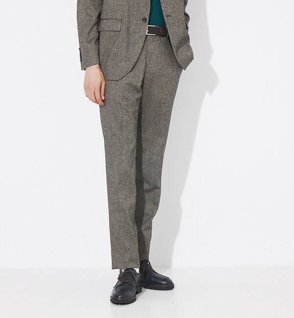 ABAHOUSE「【セットアップ対応/FLEX PANTS】オーロラ ツイード ストレッチ イージ」|その他|