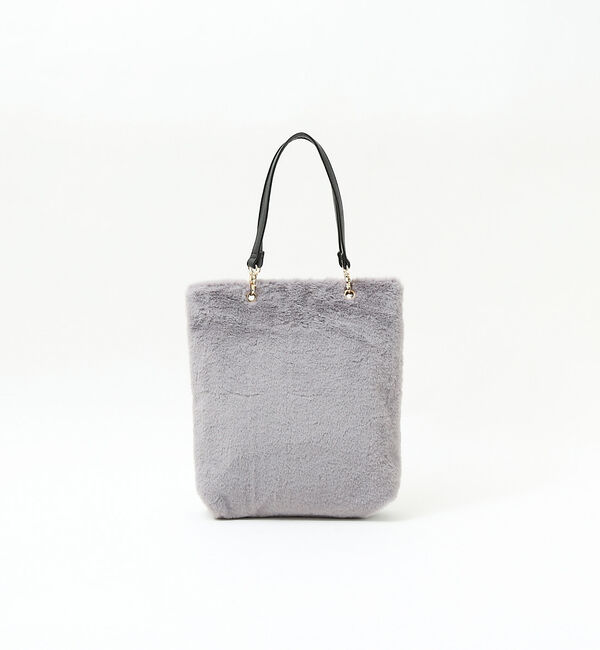 ABAHOUSE「【mieux un】アクリルファートートバッグ」|トートバッグ|