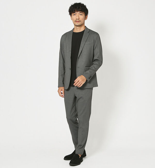 ABAHOUSE「【上下2点セット/セットアップ対応】ポンチセットアップ/スーツ」|スーツ|グレー
