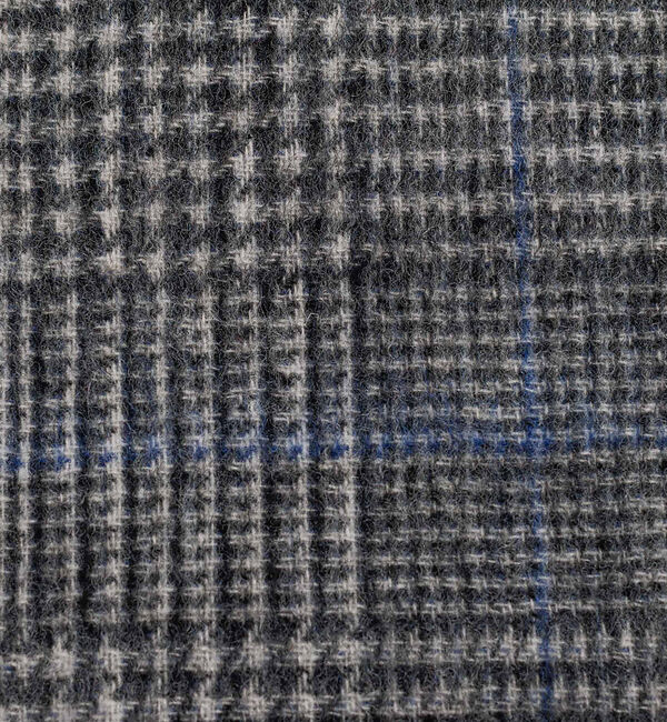 ABAHOUSE「【ウール&times;カシミヤ】細幅マフラー 30&times;170【ピンストライプ/チェック】」|マフラー|