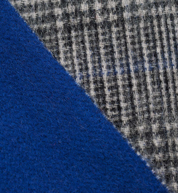 ABAHOUSE「【ウール&times;カシミヤ】細幅マフラー 30&times;170【ピンストライプ/チェック】」|マフラー|