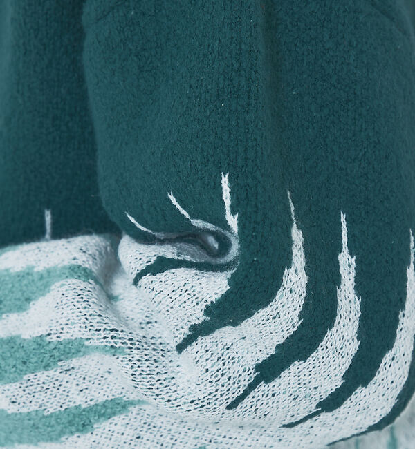 ABAHOUSE「【ネイティブ柄】オーガニックコットン カーディガン」|カーディガン|