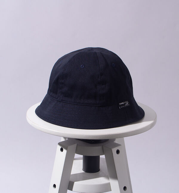 ABAHOUSE「【Cordura NYCO】コーデュラナイコ バックサテン クルーハット」|その他|ネイビー
