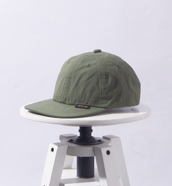 ABAHOUSE「【Cordura】オーガニックコットン コーデュラ リップストップ キャップ」|その他|モスグリーン
