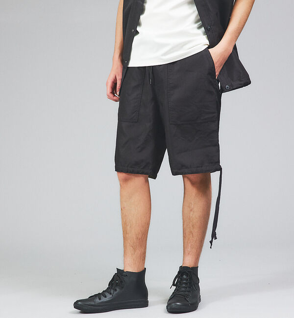 ABAHOUSE「【TAION / タイオン】MILITARY LINE REVERSIBLE P」|その他|ブラック