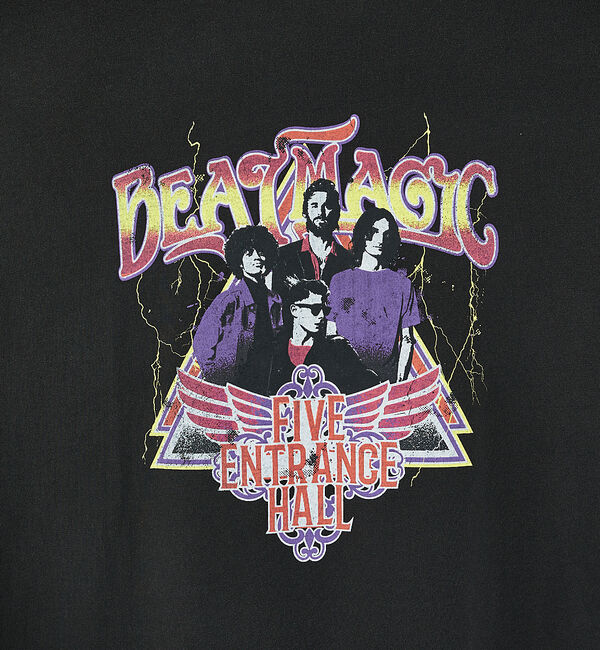 ABAHOUSE「【AH ABAHOUSE】オーバーサイズ バンドTシャツ」|Tシャツ・カットソー|