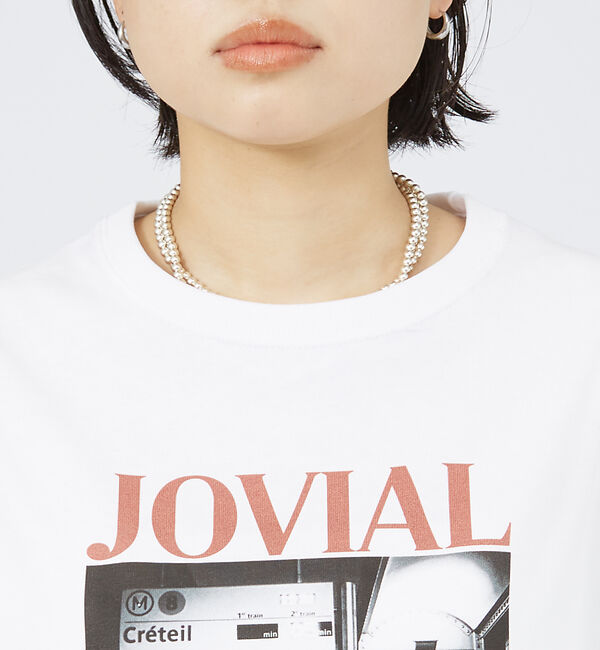 ABAHOUSE「【LE TRIO ABAHOUSE】JOVIAL / グラフィックTシャツ /」|Tシャツ・カットソー|