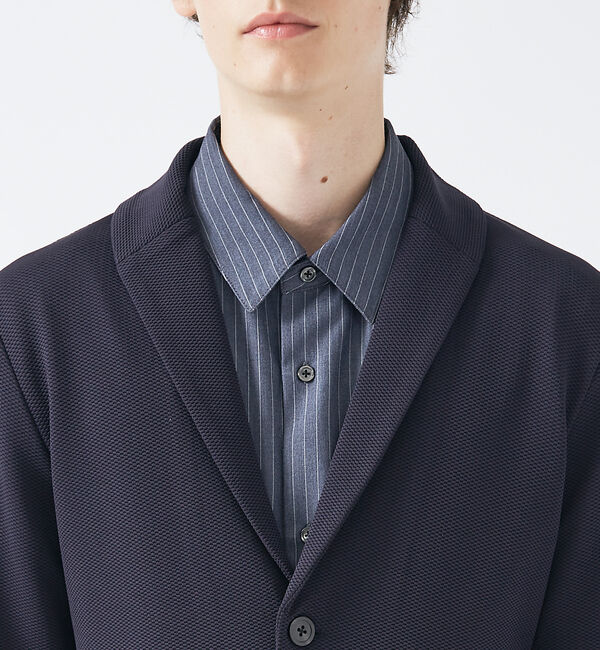 ABAHOUSE「ハニカムストレッチ ショールカラー ブルゾン」|その他|