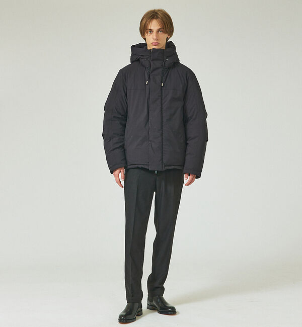 ABAHOUSE「【700FP】パファーダウンジャケット / ショートブルゾン」|ダウン|