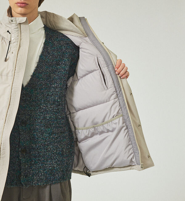 ABAHOUSE「【700FP】パファーダウンジャケット / ショートブルゾン」|ダウン|