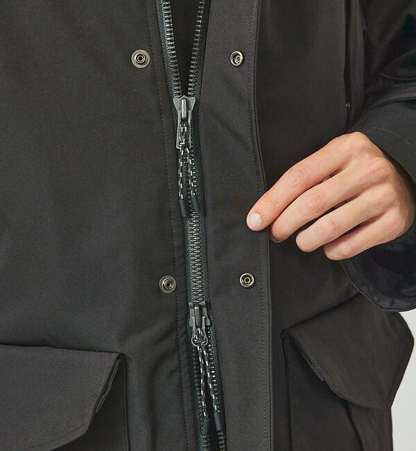 ABAHOUSE「【TAION / タイオン】コラボレーション 3WAY フーデットブルゾン /」|ブルゾン・スタジャン|