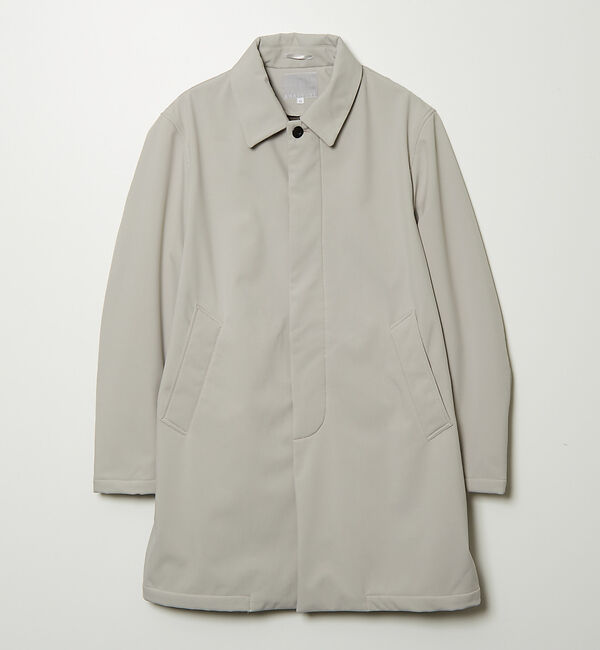 ABAHOUSE「【高機能アウター】フリース ボンディング ステンカラーコート」|ステンカラーコート|グレージュ