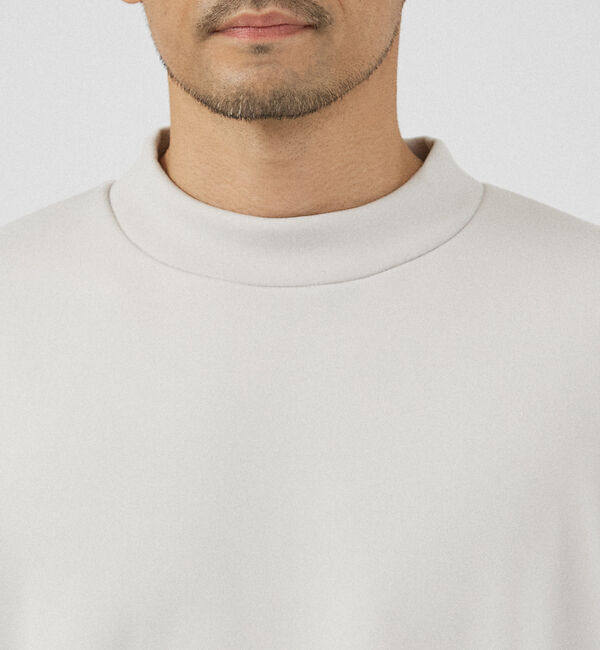 ABAHOUSE「【ふわふわ・もちもち】裏シャギー モックネック プルオーバー」|スウェット・ジャージ|