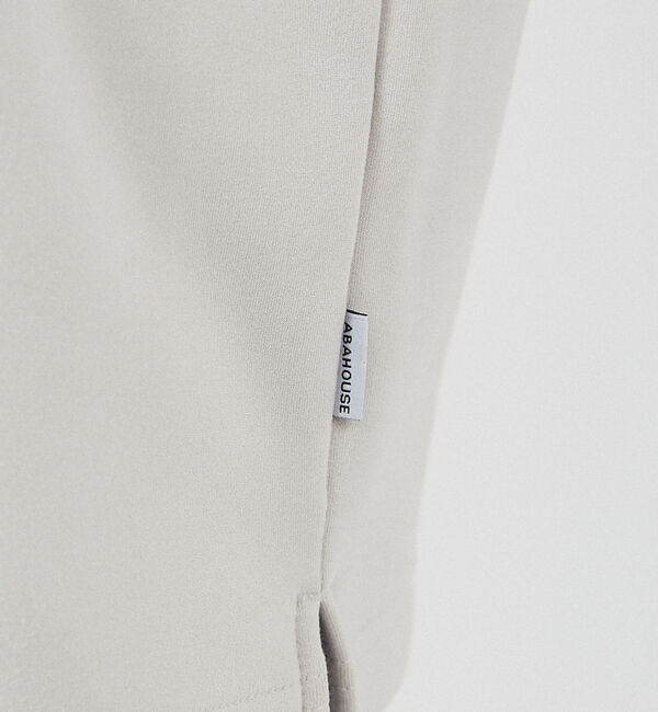 ABAHOUSE「【ふわふわ・もちもち】裏シャギー モックネック プルオーバー」|スウェット・ジャージ|