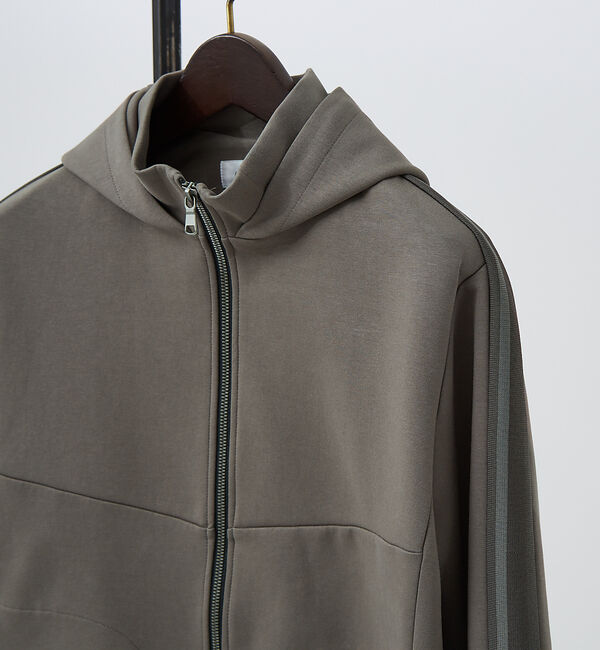 ABAHOUSE「【セットアップ対応】ラインハイショク コンビ ZIPパーカー」|パーカー|
