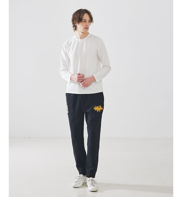 ABAHOUSE「【POLO RALRHLAUREN】トリプルポニー フリース ジョガーパンツ」|その他|