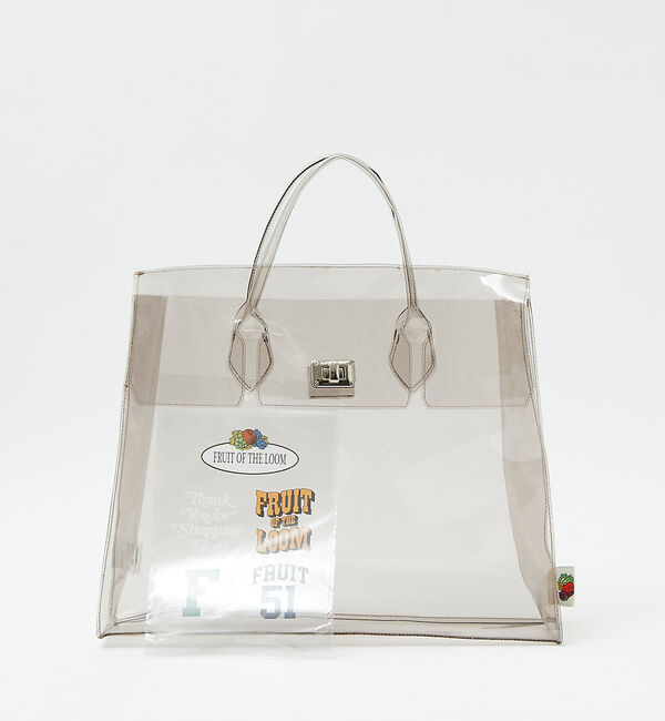 ABAHOUSE「【FRUIT OF THE LOOM/フルーツ オブ ザ ルーム】VINYL T」|トートバッグ|
