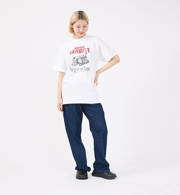 ABAHOUSE「【FRUIT OF THE LOOM/フルーツ オブ ザ ルーム】Print」|Tシャツ・カットソー|