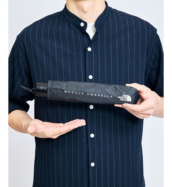 ABAHOUSE「【THE NORTH FACE】モジュールアンブレラ/ 折り畳み傘」|傘|ブラック